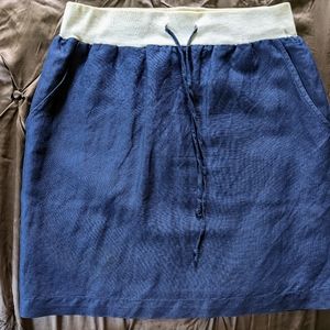 Navy Casual City Mini Skirt